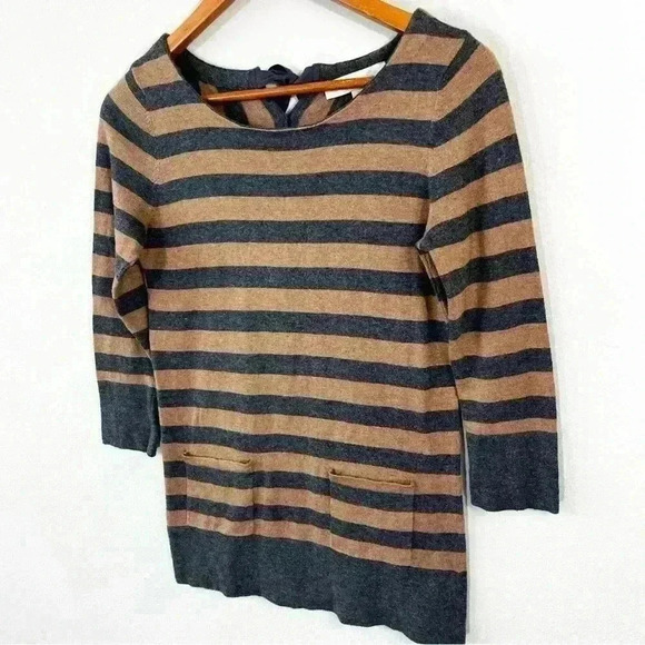 Loft stripe tunic sweater - Picture 2 of 3
